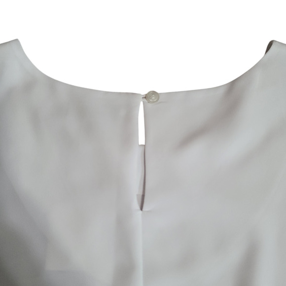 Notations White Blouse Classic Design Size 2X - Picture 5 of 10